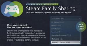 steam family sharing