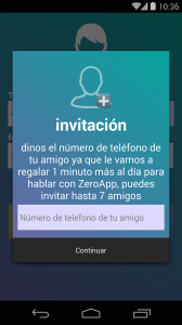 recompensas al invitar amigos en ZeroApp